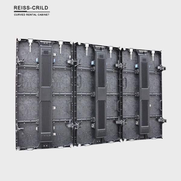 Slim Cabinet Body P5 Indoor Rental LED Display , Customized Available Suitable For Stage Activities