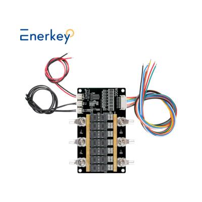 Enerkey Hardware BMS 7S 200A Peak 300A Li-ion Lithium Battery Pack with Balancing Function