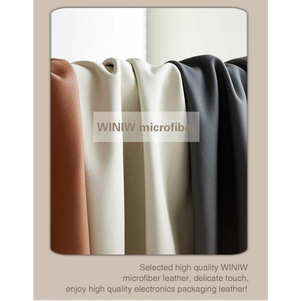 0.4mm Hydrolysis Resistance Pu Leatherette Material For Tech Accessories