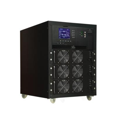 O meio em linha modular grande Data Center da montagem em rack 460VAC UPS 60kva levanta o sistema