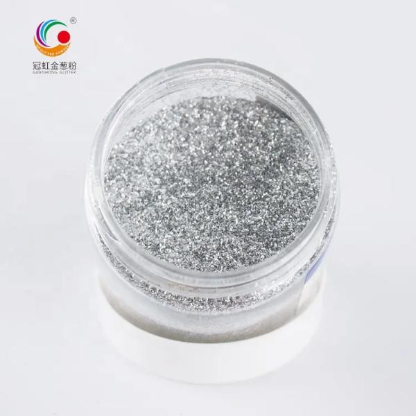 250 Degree Aluminum Silver Holographic Glitter Shimmer Injection Molding