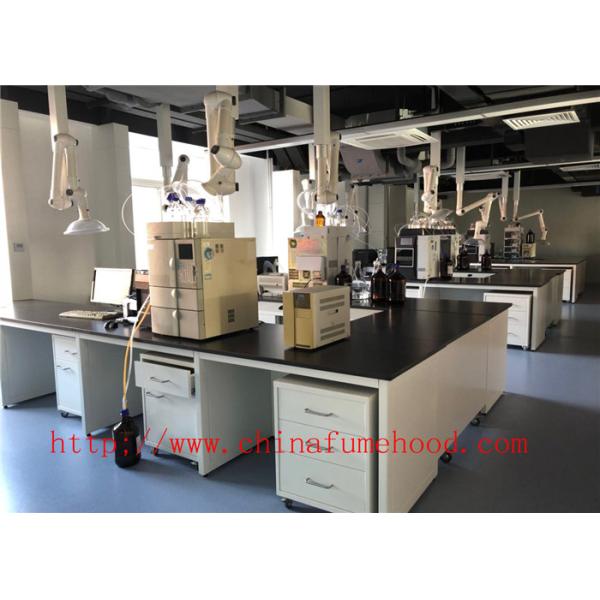 Полностью стальная химическая лаборатория ставит аттестованный SGS на обсуждение 12.7mm твердый Worktops