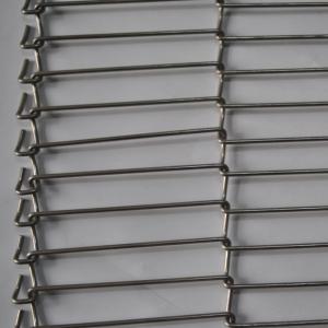 304 316 Wire Mesh Ladder Conveyor Belt High Temperature Resistance