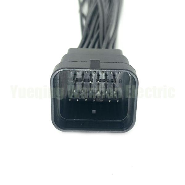 26 Pin WL2621-1.2-11 Black Sealed Waterproof Electrical Auto Wire Harness Connector Plug