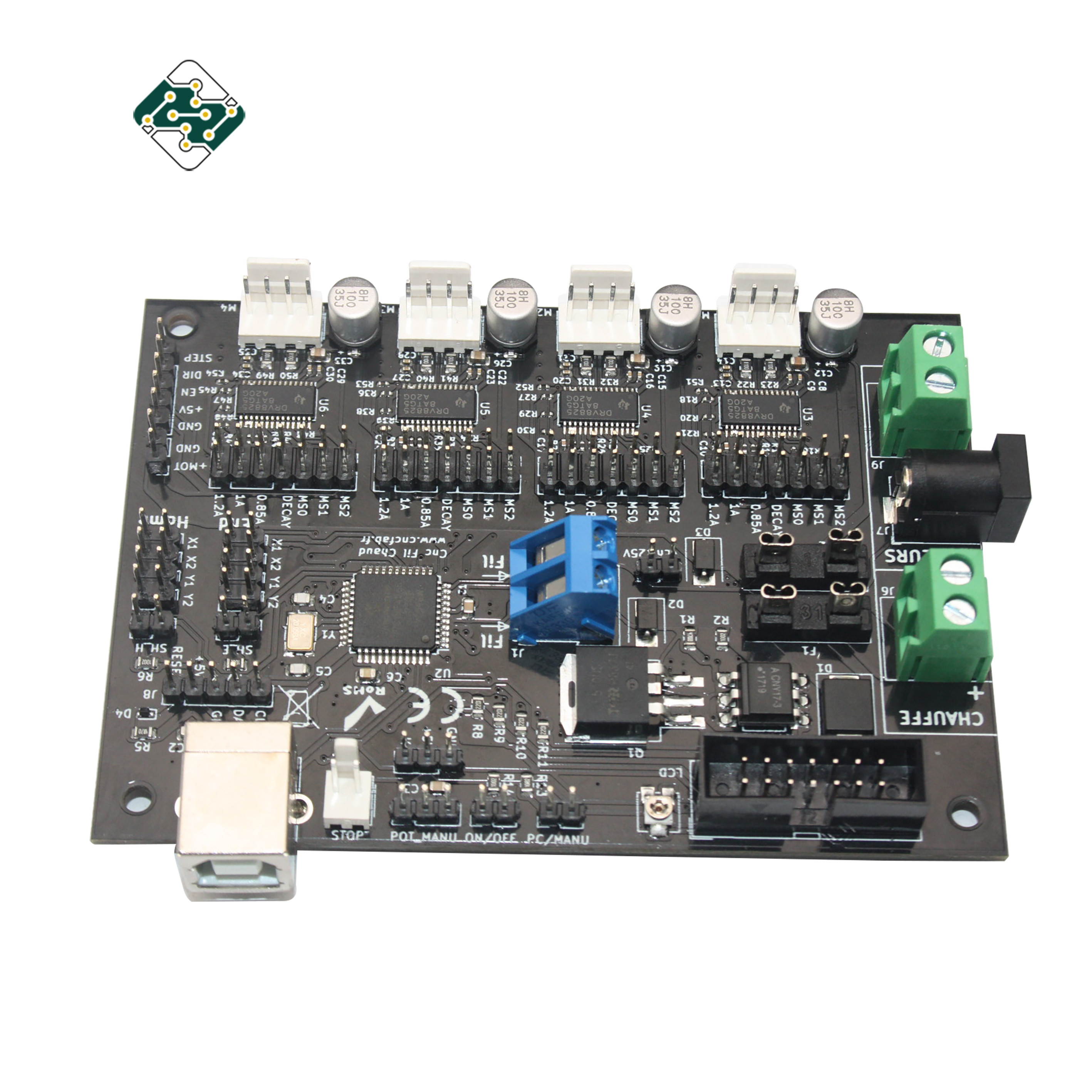 Умная алюминиевая монтажная плата PCB FR4 подгонянная для автомобиля DVR