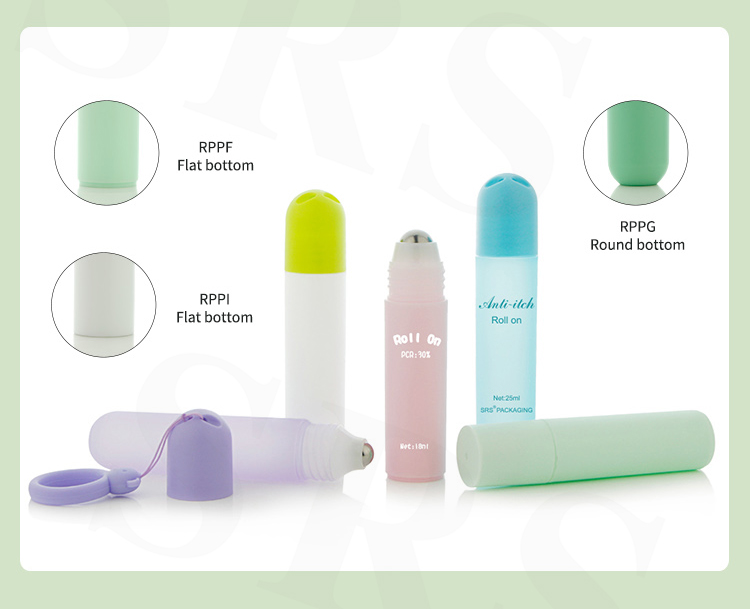 Travel Friendly Recycled Plastic Roll On Bottle Multiple Liquid Output Design For Personal Care