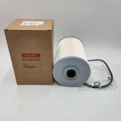 Baixo elemento de filtro 1-87610059-0 do óleo lubrificante do fluxo da resistência