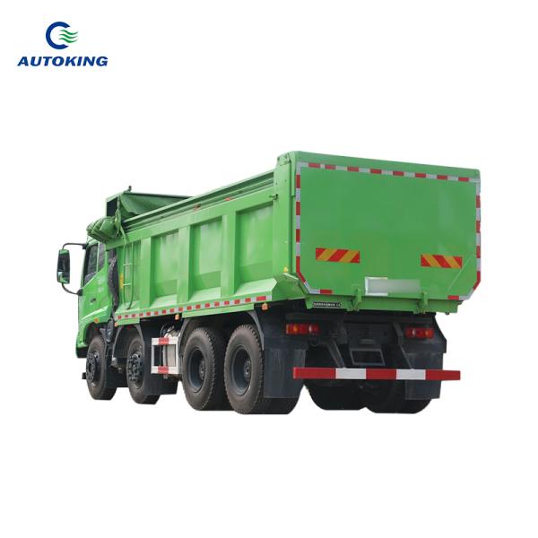 ACC Cruise Control 8*4 Dongfeng Diesel Engine Dump Truck for Urban Construction Slag