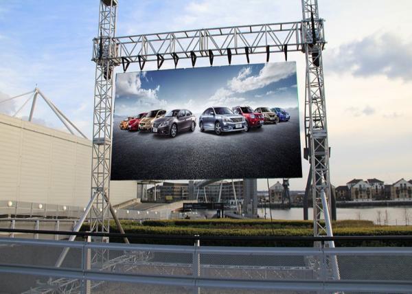 High Refresh Rate 6000Nits LED Advertising Panel For Outdoor Rental