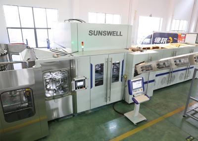 Capacidade de produção tampando de enchimento de sopro da máquina de Combiblock da água de garrafa do ANIMAL DE ESTIMAÇÃO grande