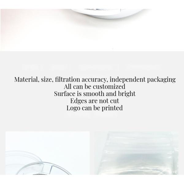 Taille personnalisée Filtre à café en acier inoxydable Taille 58 mm Maillage Surface de thé Le lait stocké