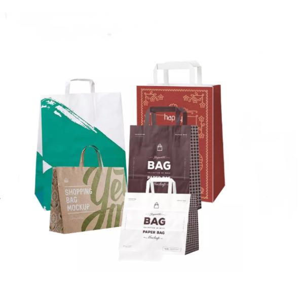 На вынос упаковывая Drawstring CMYK хозяйственных сумок обувает сумку одежды