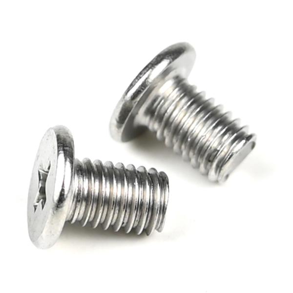 100% QC testé en acier inoxydable à vis plates Phillips M5 X 8 mm pour les machines de stockage