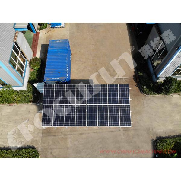 8500 кг хладагент R22 или R404A Контейнерный тип 20 футов Солнечная энергия холодная комната хранения