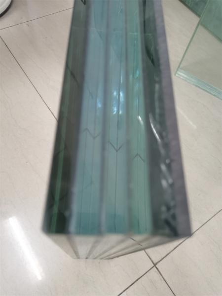 PC TPU Vidro à prova de balas 10+10+10mm Vidro laminado espesso Vidro à prova de balas