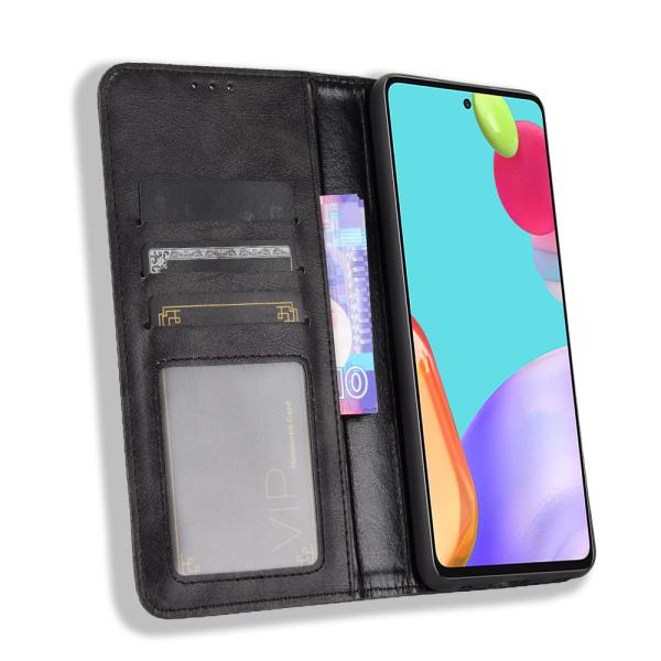 1.5mm Leather Phone Cases Wallet Design Vintage Card Pocket Kickstand