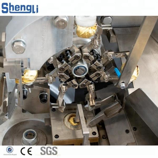 260pcs/min Tresor Dore Type Aluminum Foil Packaging Chocolate Machine 1600KG Weight