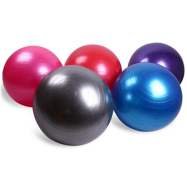 gym fitness PVC Exercise Stability 45cm/55cm/65cm/75cm/85cm Balance Yoga pilates Ball