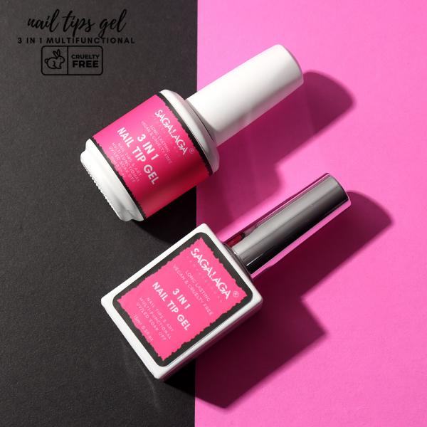 Upgrade Your Nail Game with 85G Capacity Tip Glue Gel X Nail Extension Tips Full Cover Kit and Private Logo Nail Gel Kit