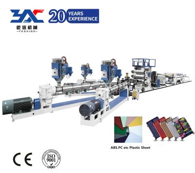 ABS PC Hard Shell Children suitcase making machine in Production