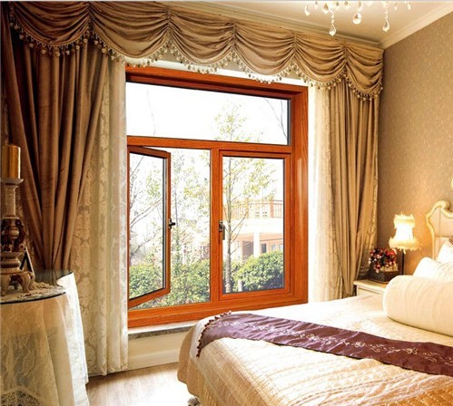 Сила профиля деревянного окна передачи алюминиевая покрытая длинный срок пригодности