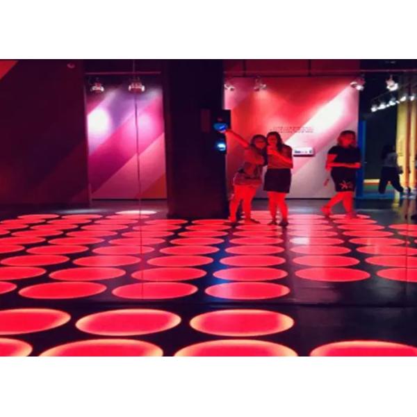 Внутренний наружный светодиодный напольный экран Алюминиевый материал для клуба / сцены / диджея