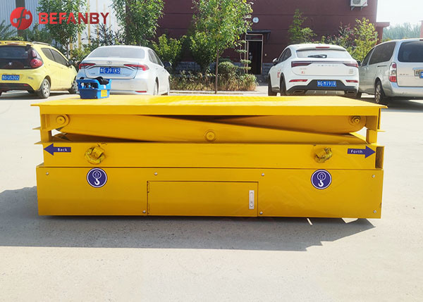 Steerable Trackless 30t Scissor тележка переноса подъема