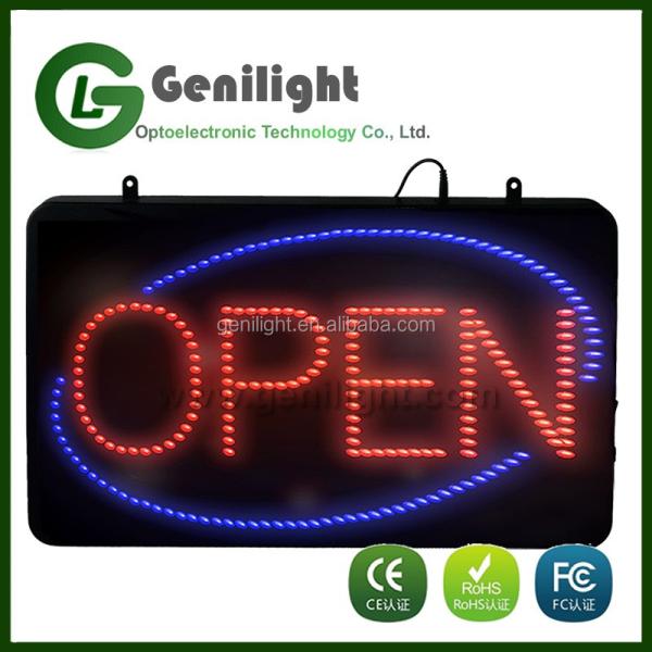 100000h Light Life Expectancy LED Sign for Open Hotspot and Free Wi-Fi Internet Cafe