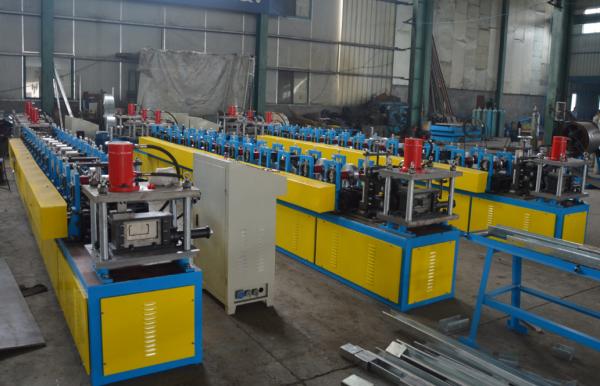 Metal C Stud and U track for Drywall Partition Profiles Machine Controlled by PLC