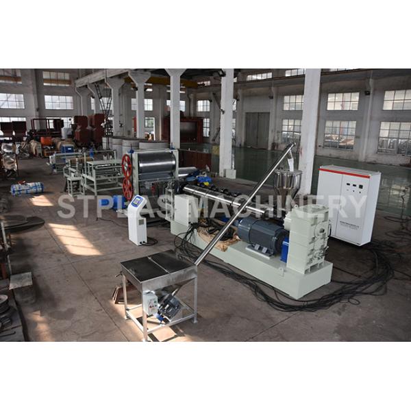 Rolo automático que forma a máquina para a linha de produção impermeável da folha da drenagem