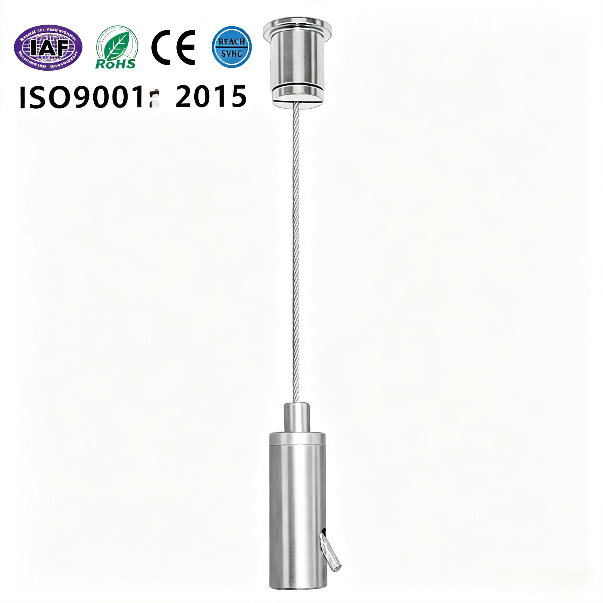 Steel Wire Adjustable Suspension Kits for Hanging Linear Lighting 1.0-4.0mm