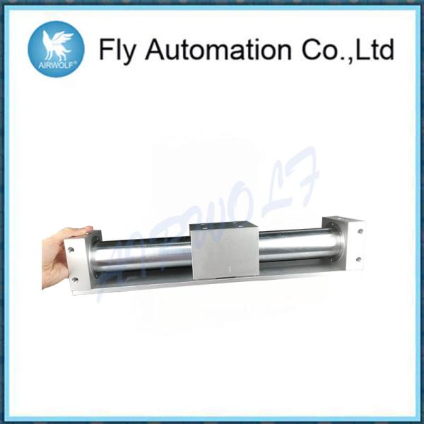 50mm Rubber Bumpers Magnetically Coupled Cylinder In Silvery Cy1r50h-300