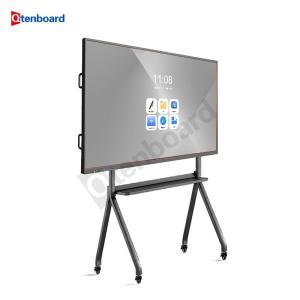 Qtenboard トールセール 65 75 インチ 学校 4K インタラクティブなタッチパネル
