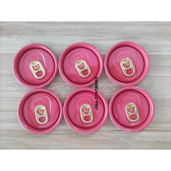 FDA Drink 202 206 Beverage Can Lid Color Customized For Coca Cola
