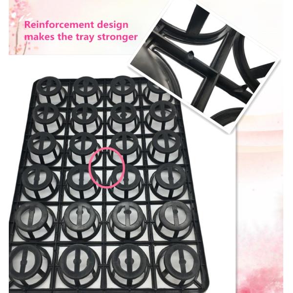 Бак подноса питомника HDPE отверстий прессформы впрыски 24 пластиковый носит OEM подноса