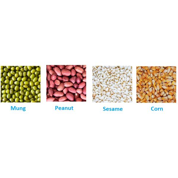 6 Chutes Corn Color Sorter Máquina de triagem de cores de caju 3,5KW