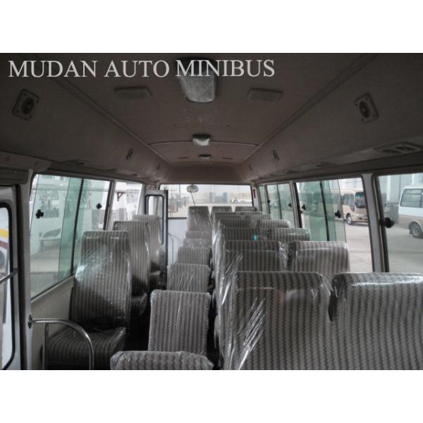7.7 Meter Length Toyota Coaster 30 Seater Minibus Luxury Left Hand Drive Vehicle