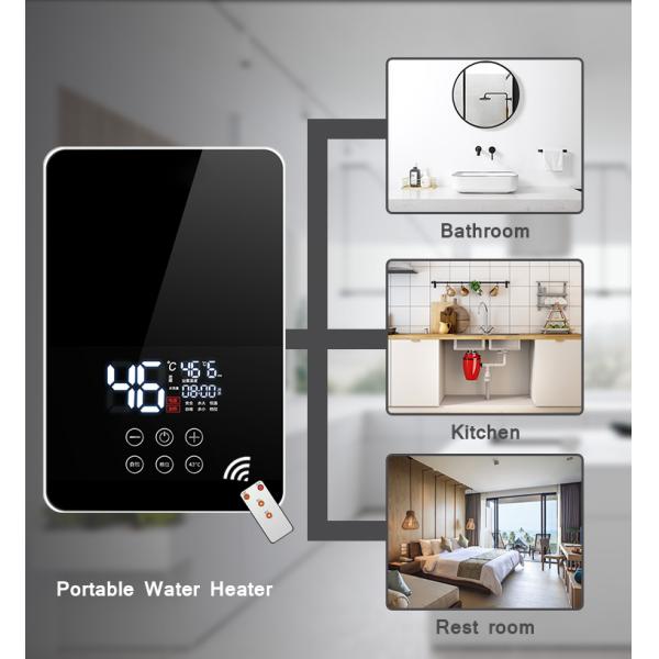 Bathroom Wall Mounted Electric Hot Water Heater Induction Global User