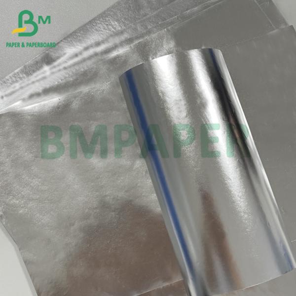 Impression d'étiquettes de bière 70 gm 80 gm rouleau de papier métallique imperméable