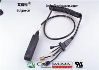 Material preto do Pvc do cabo de transferência de dados de Verifone com aprovaçã0 8-0736-80 Vx810 do Ce
