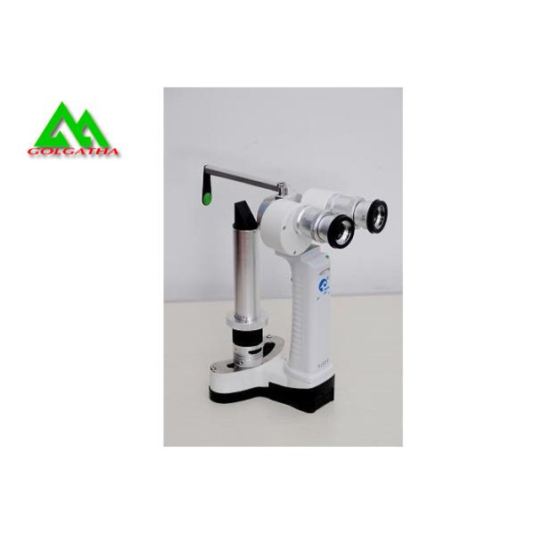 Ophthalmic Hand Held Slit Lamp Lightweight Single Hand Operated
