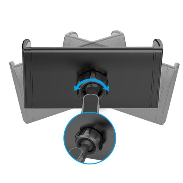 Flexible Car Rear Seat Phone Holder Retractable 4.7 - 12.9 inch