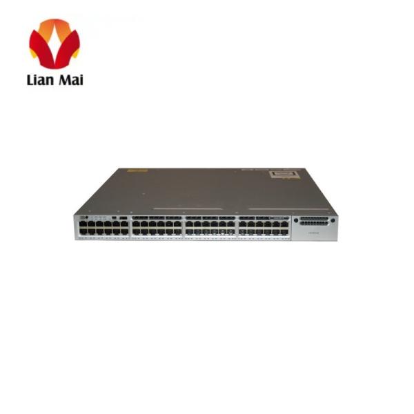 C3850 Series 48 Ports Penuh PoE Ethernet IP Layanan switch WS-C3850-48F-E