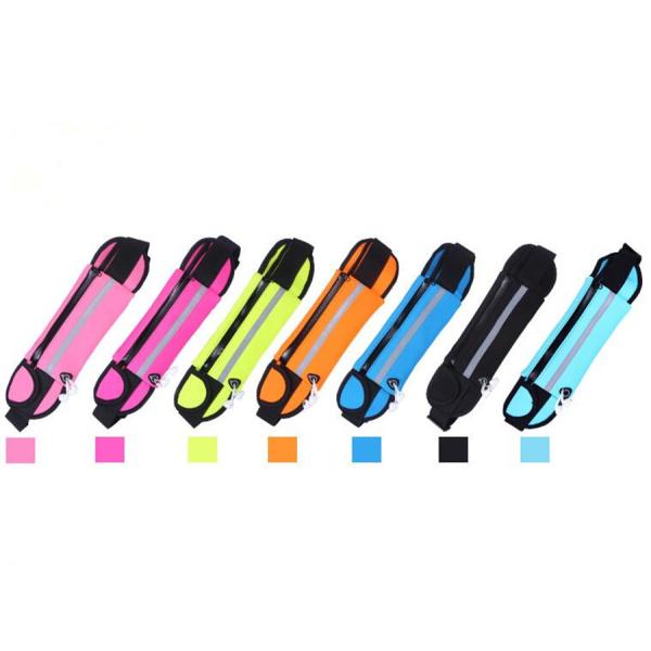 7 Colors Outdoor Sports Fanny Packs Noeprene Waist Bag Waterproof Fanny Pack