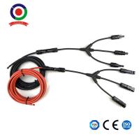 Conectores de ramo solares F/MMM de Y de UL94-V0 1 a 3 M/FFF