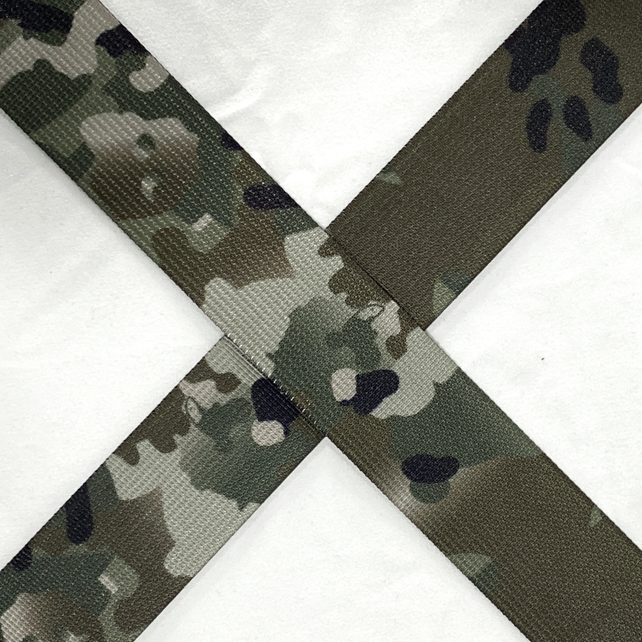 Camouflage Polyester webbing Camouflage Outdoor supplies Backpack belt Tactical clothing