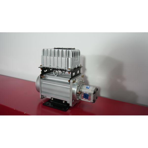 7.5kW IP67 Oil Pump Module Assembly with 540VDC PMSM Motor for Sweeper & Garbage Trucks