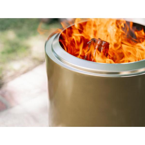 Customized Color Stainless Steel Portable Outdoor Camping Fire Pit Wood Burning Fireplace