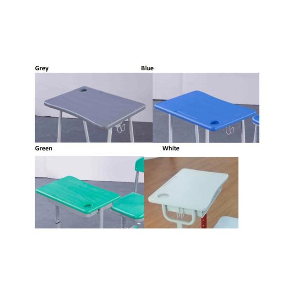 Metal Student Modern Single Seats College Classroom Furniture ISO9001 ISO14001 SGS