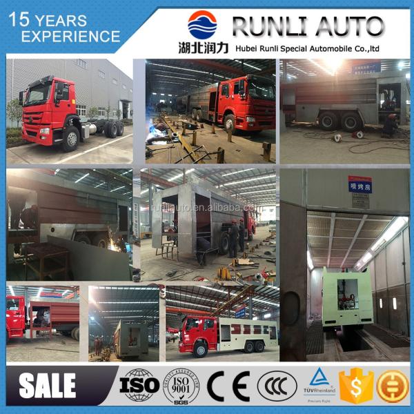 Fire Fighting Truck SINOTRUK HOWO 4x2  Airport Fire Truck